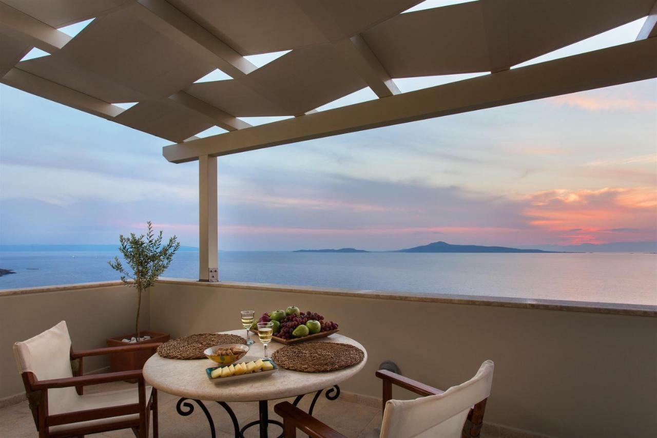 Villa Itis Luxury Suite With Balcony, Panoramic View & Jacuzzi Neápolis Exterior foto